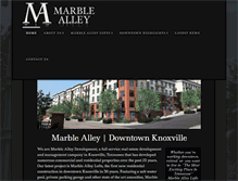 Tablet Screenshot of marblealley.com